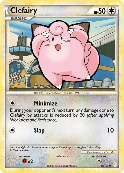 Clefairy card art