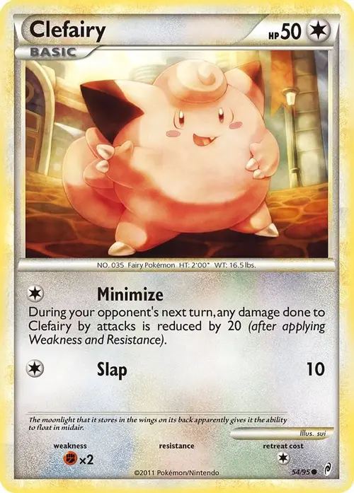 Clefairy card art