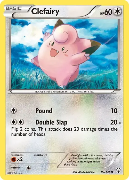 Clefairy card art