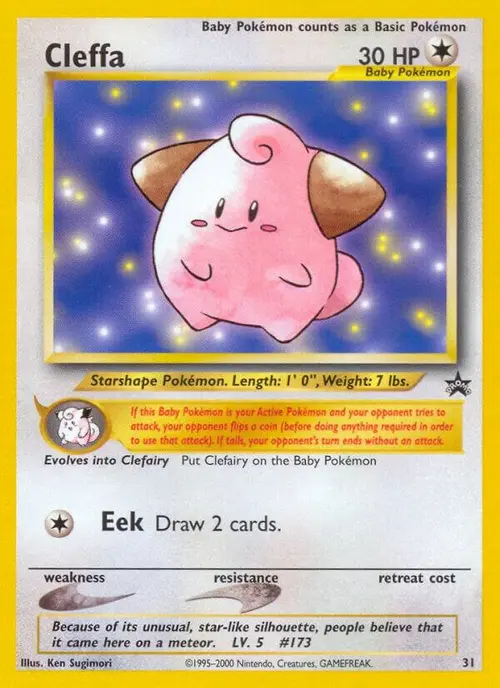 Cleffa card art