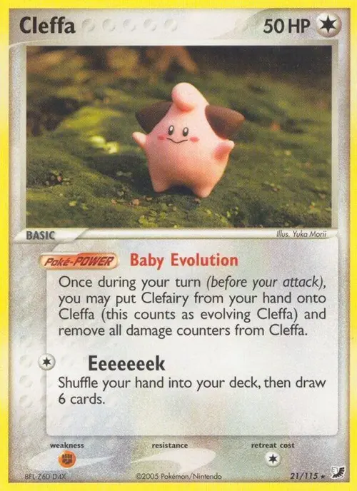 Cleffa card art