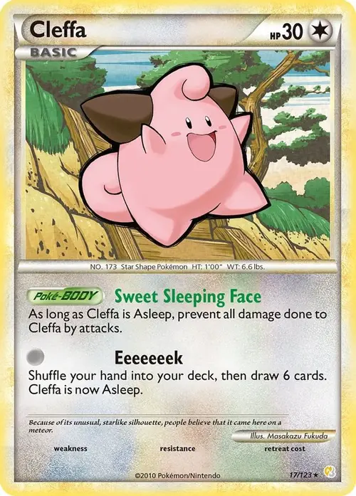 Cleffa card art