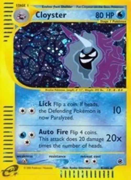 Cloyster (8) card art