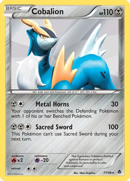 Cobalion card art