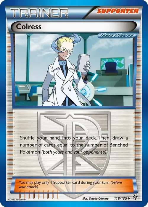 Colress (Team Plasma) card art