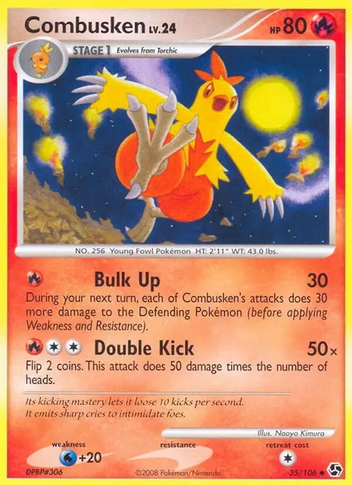 Combusken card art