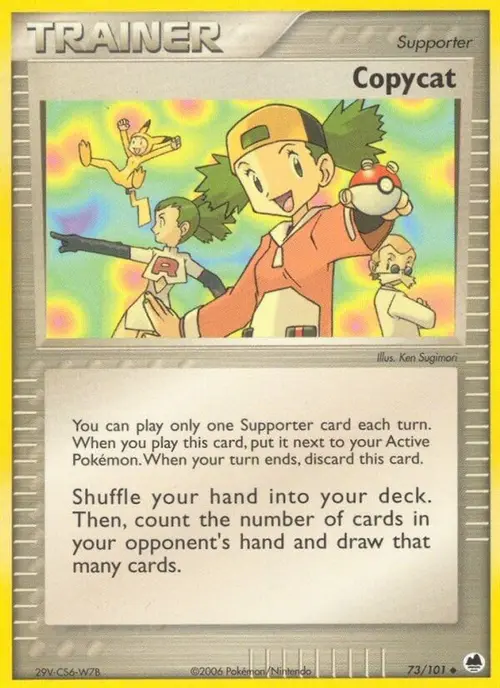 Copycat card art