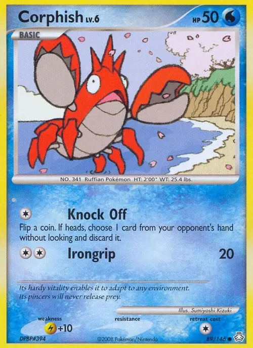 Corphish card art