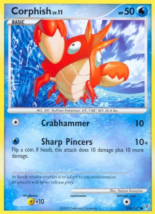 Corphish card art