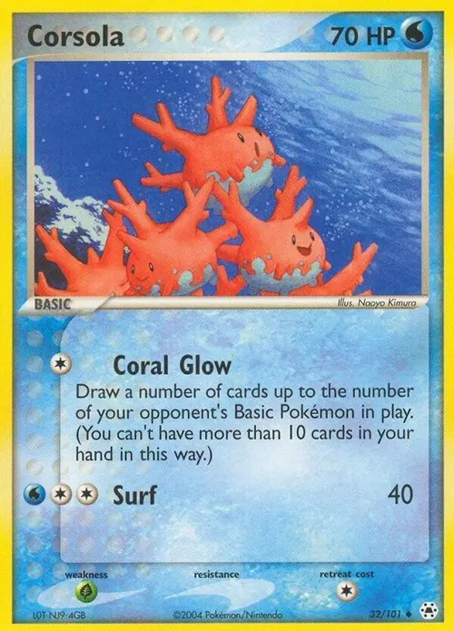 Corsola card art