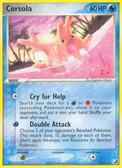 Corsola card art