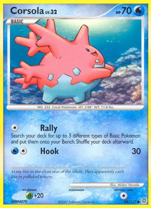 Corsola card art