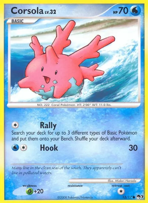 Corsola card art