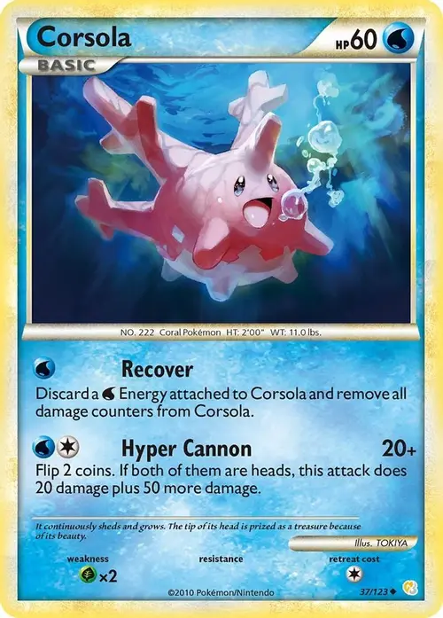 Corsola card art
