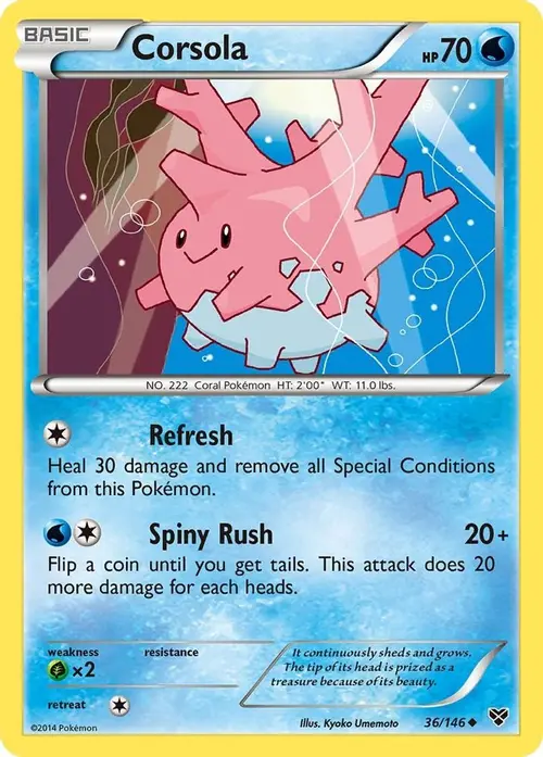 Corsola card art