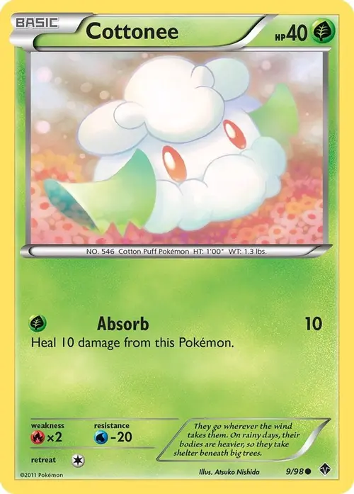 Cottonee (9) card art