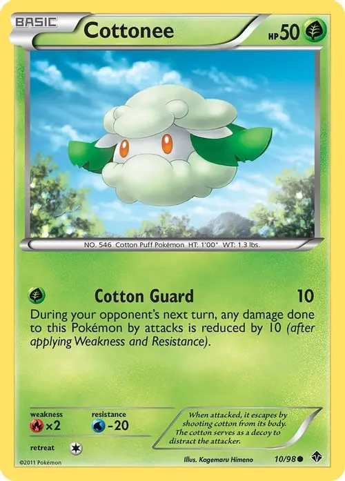 Cottonee (10) card art