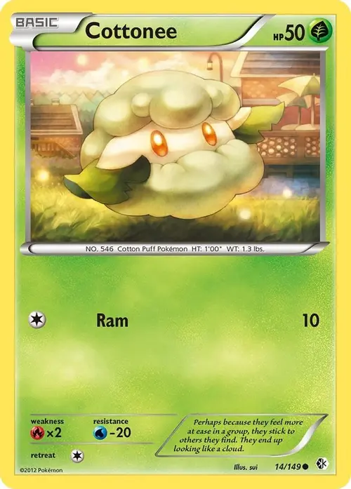 Cottonee card art