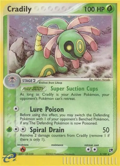 Cradily card art