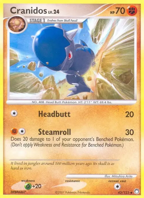 Cranidos card art