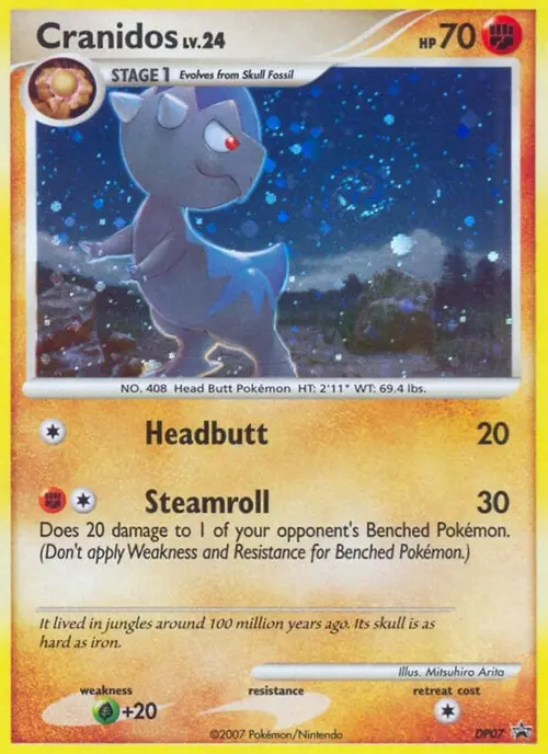 Cranidos - DP07 card art