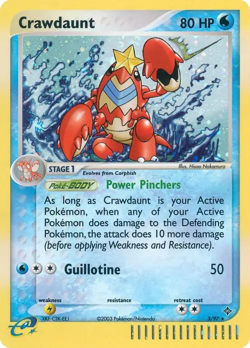 Crawdaunt - 3/97 card art