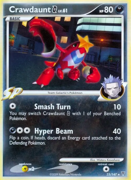 Crawdaunt G card art