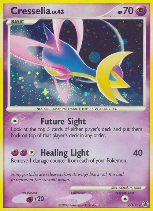 Cresselia card art