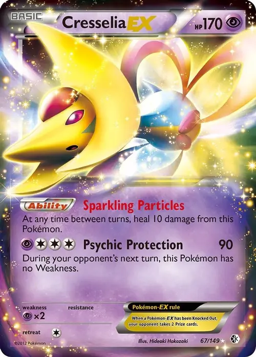 Cresselia EX card art