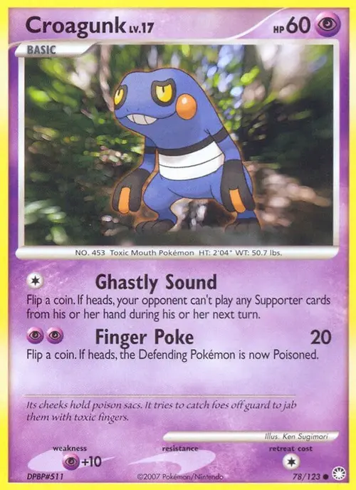 Croagunk card art