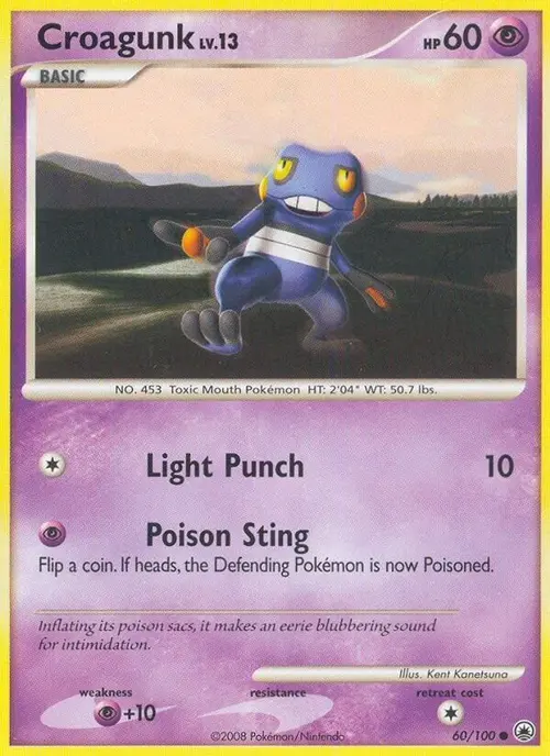 Croagunk card art