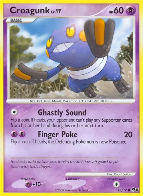 Croagunk card art