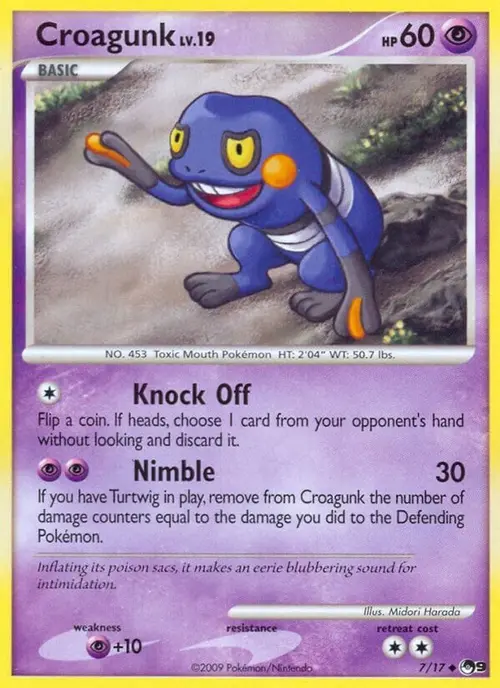 Croagunk card art