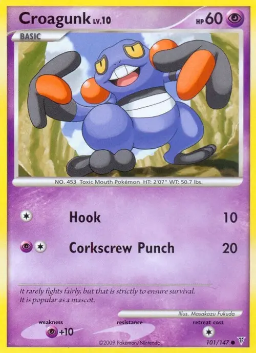 Croagunk card art