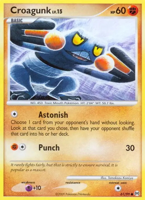 Croagunk card art
