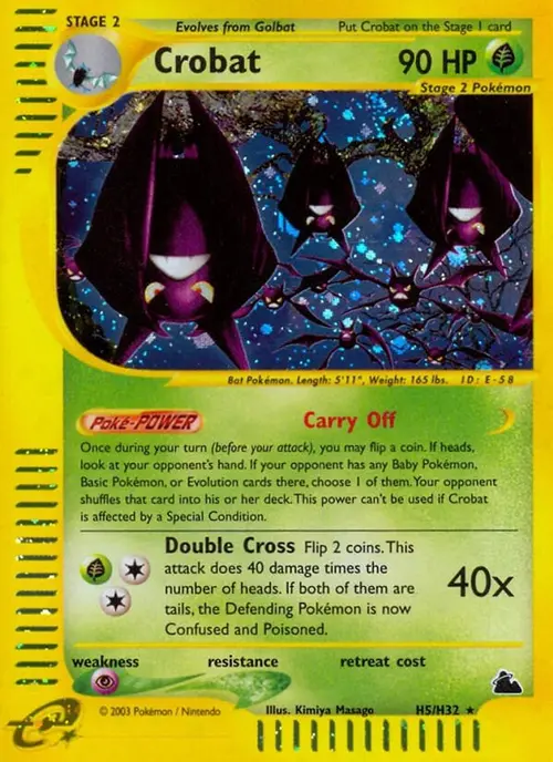 Crobat (H5) card art