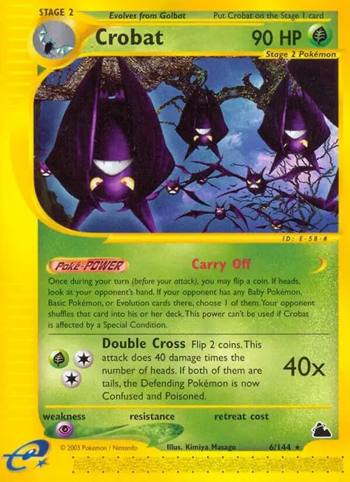 Crobat (6) card art