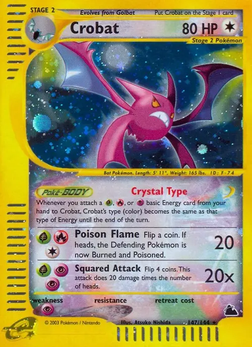 Crobat (147) card art