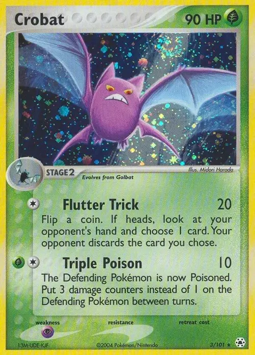 Crobat card art