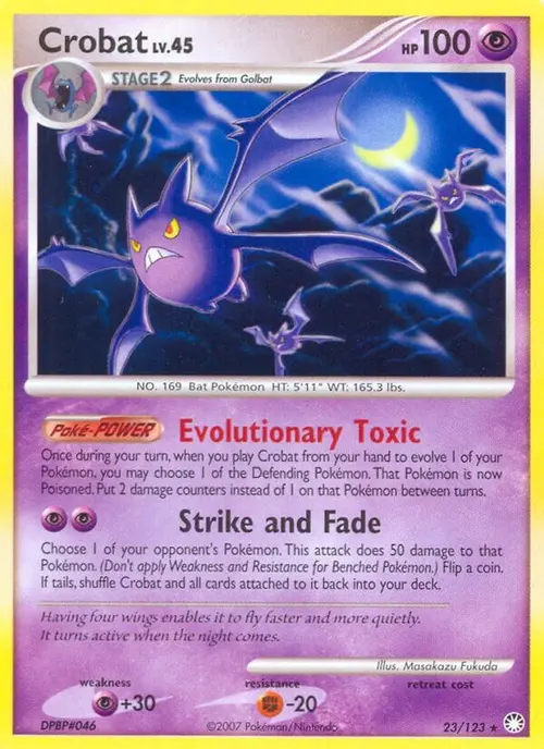 Crobat card art