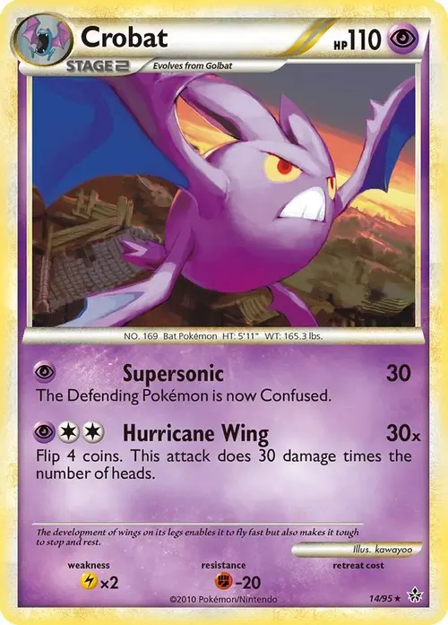 Crobat card art