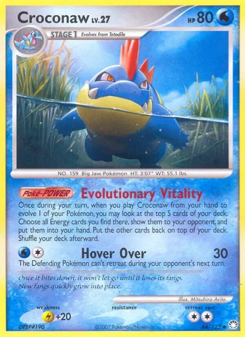 Croconaw card art
