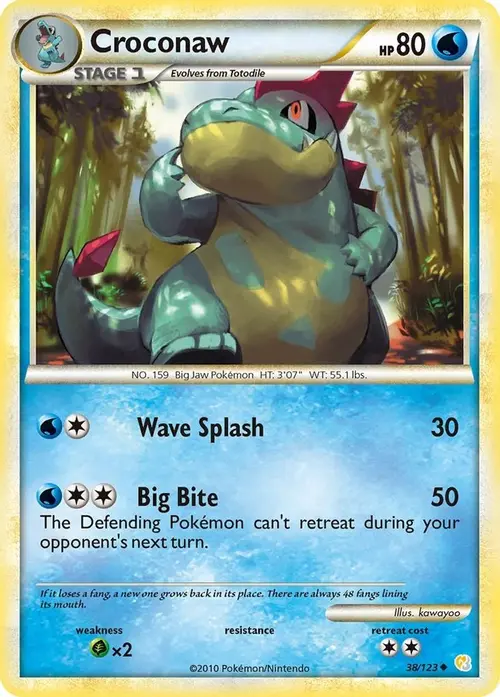 Croconaw card art