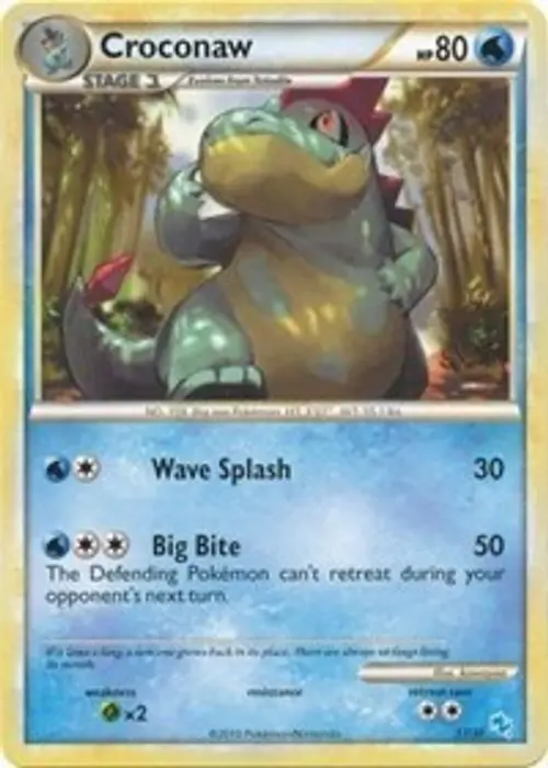 Croconaw (#13) card art