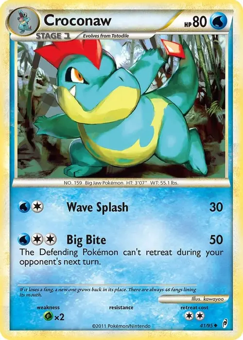 Croconaw card art
