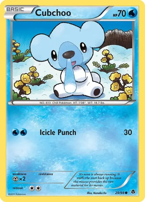 Cubchoo (29) card art