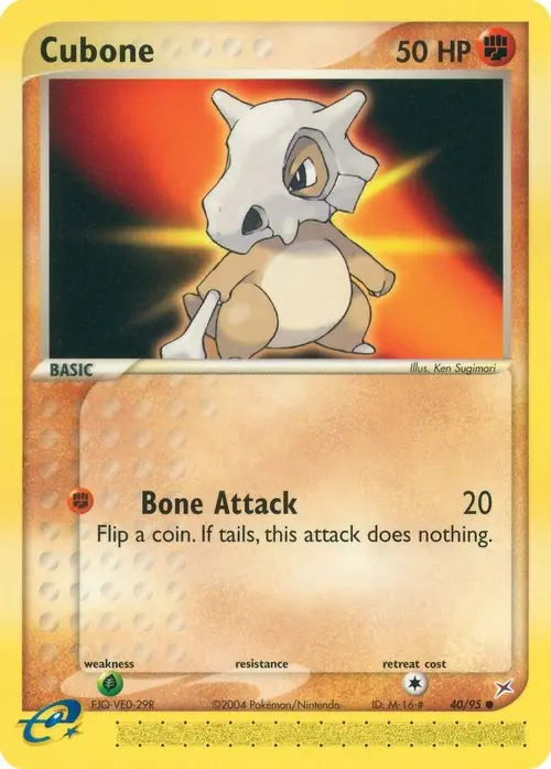Cubone card art