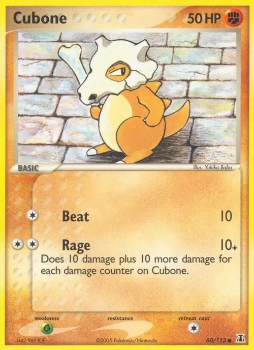 Cubone card art