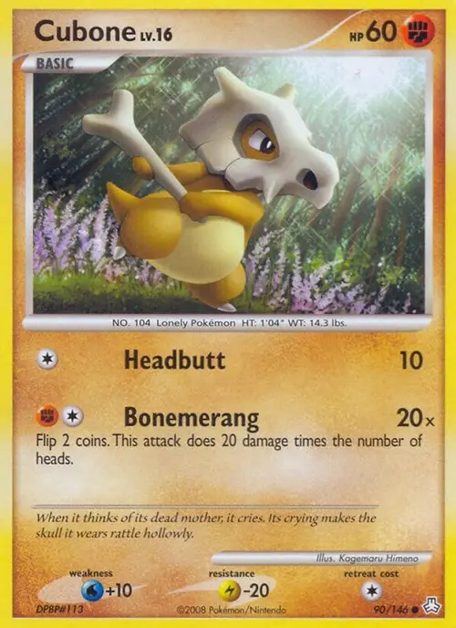 Cubone card art