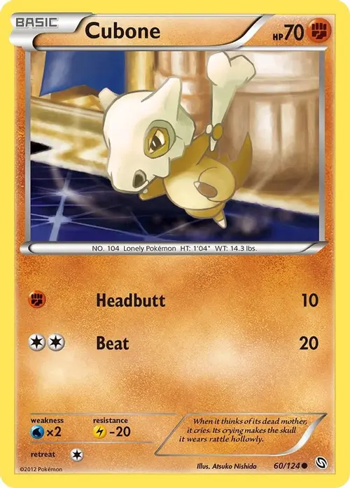 Cubone card art
